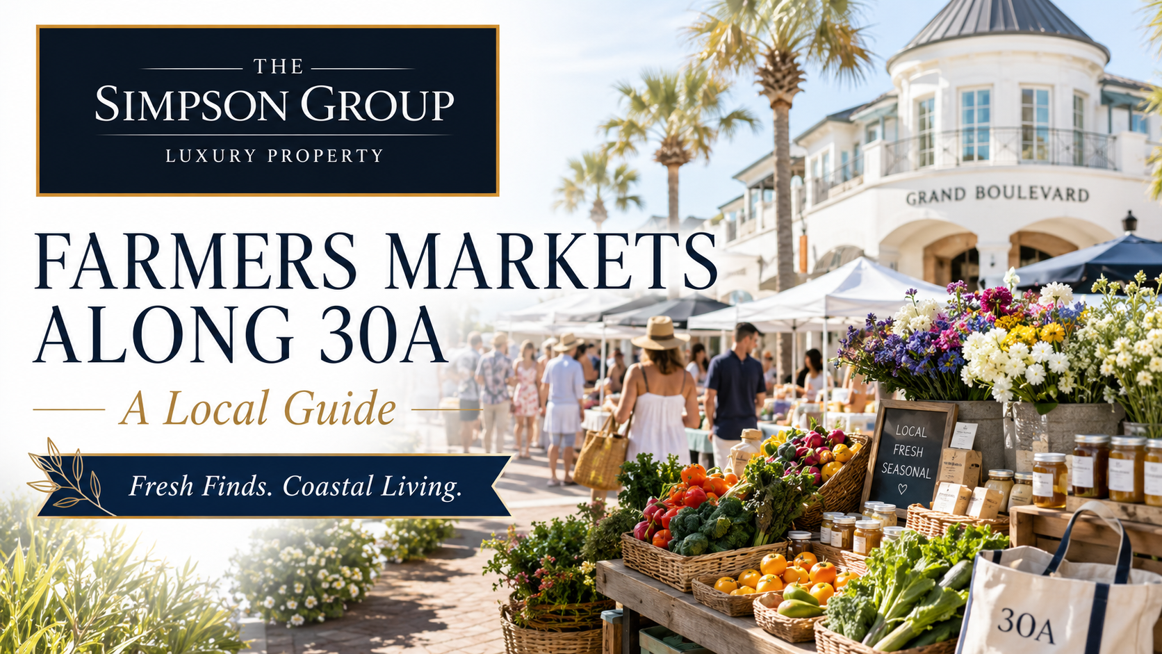 30A Lifestyle: Farmers Markets You Should Not Miss